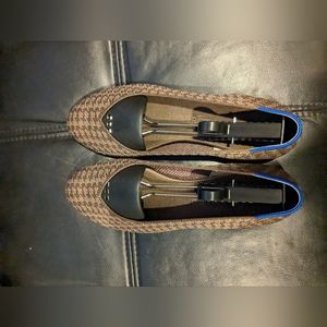 Rothy's Brown Houndstooth Flats EEUC 11